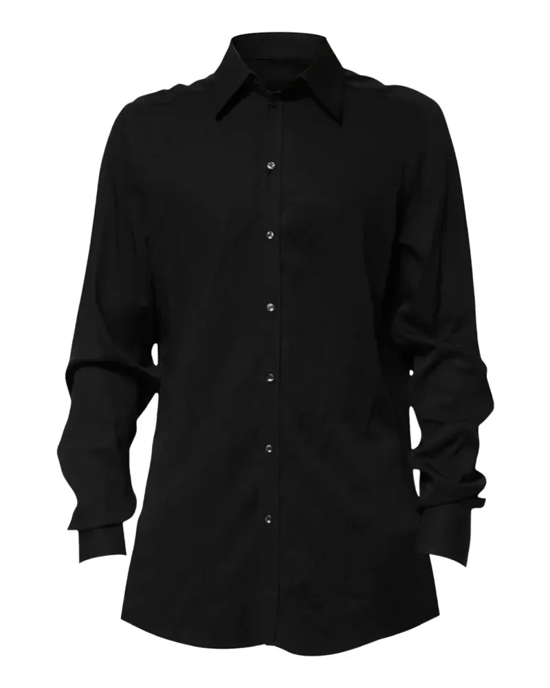Dolce & Gabbana Martini Button-down-Hemd - Schwarz Schwarz