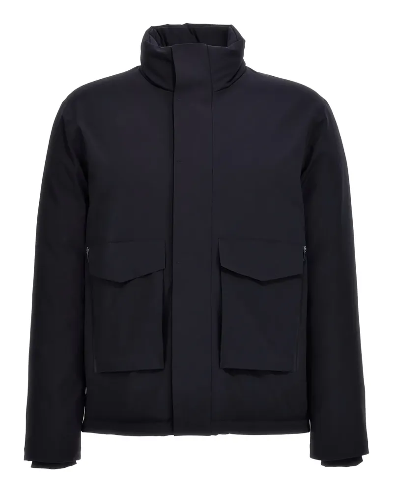 Herno Jacke mit Taschen - Blau Blau