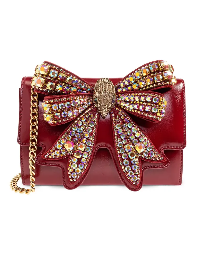 Kurt Geiger Shoreditch Portemonnaie mit Schleife - Rot Rot