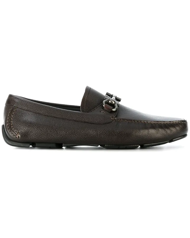 Ferragamo Loafers mit Gancio-Schnalle - Braun Braun