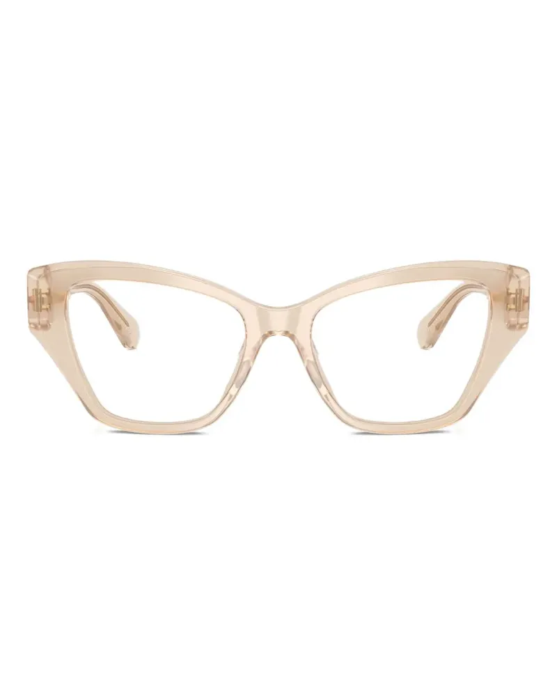Swarovski Cat-Eye-Brille - Nude Nude