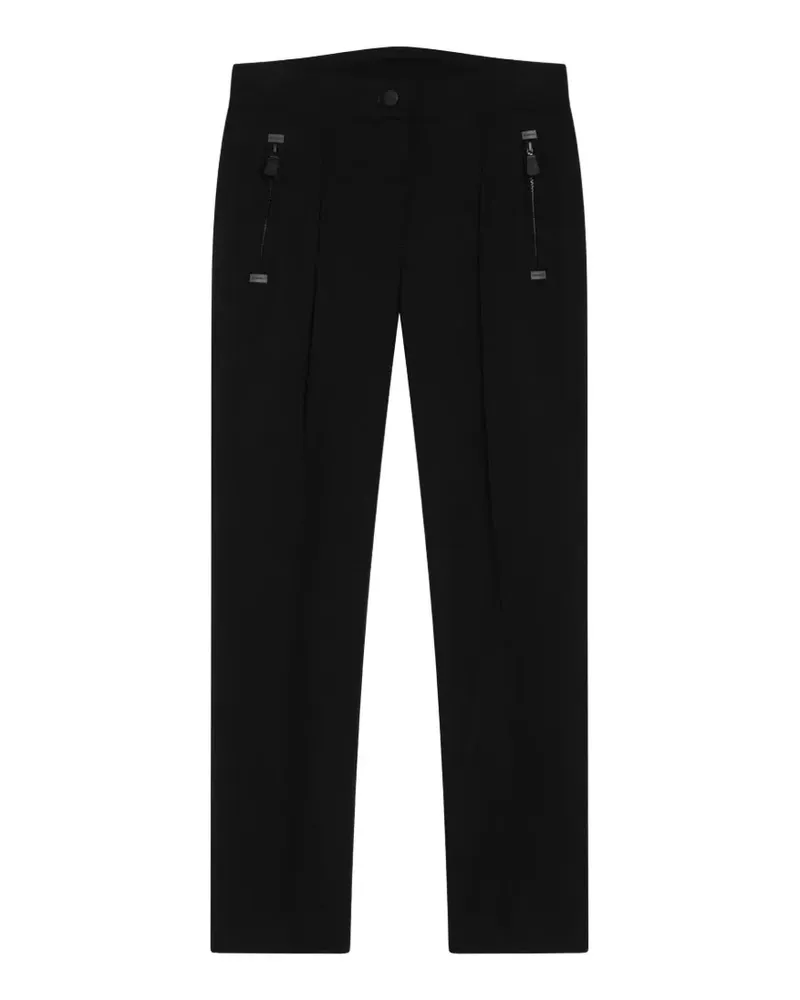 Moncler Skihose mit Logo-Patch - Schwarz Schwarz