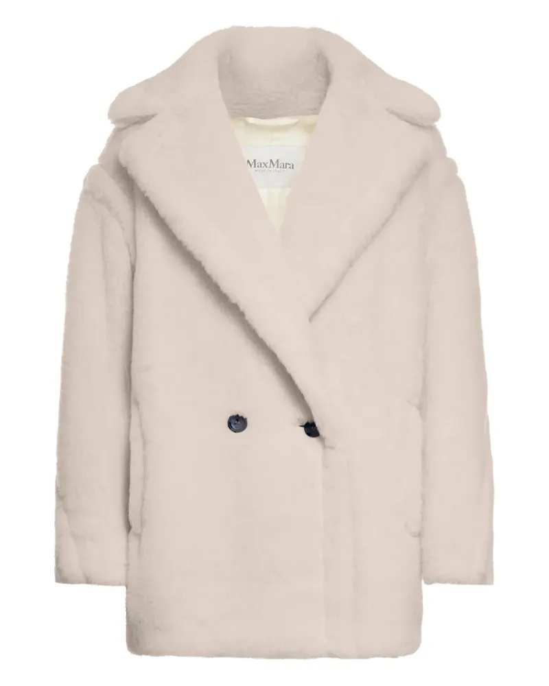 Max Mara Doppelreihiger Mantel - Rosa Rosa