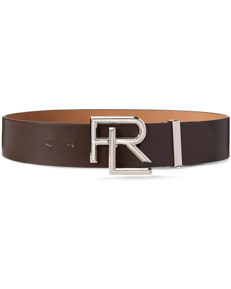 Ralph Lauren Ledergürtel mit Logo-Schnalle - Braun Braun