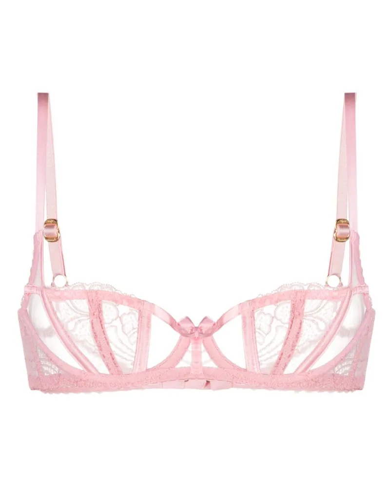 Agent Provocateur Transparenter Rozlyn BH - Rosa Rosa