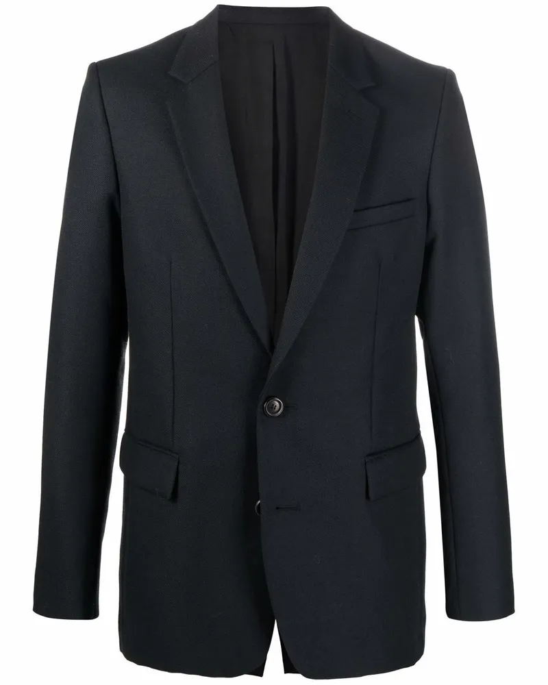 AMI Paris Einreihiger Blazer - Schwarz Schwarz