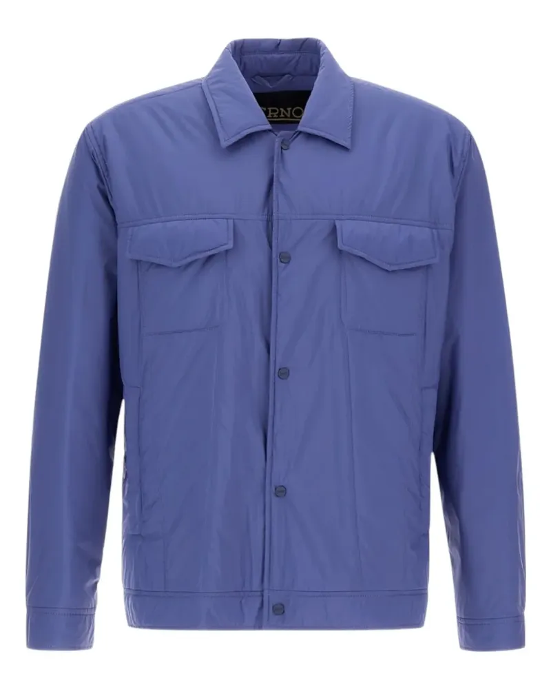 Herno Jacke mit Taschen - Blau Blau