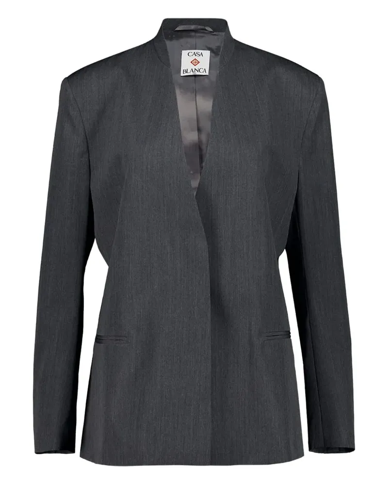 Casablanca Paris tailored blazer - Grau Grau