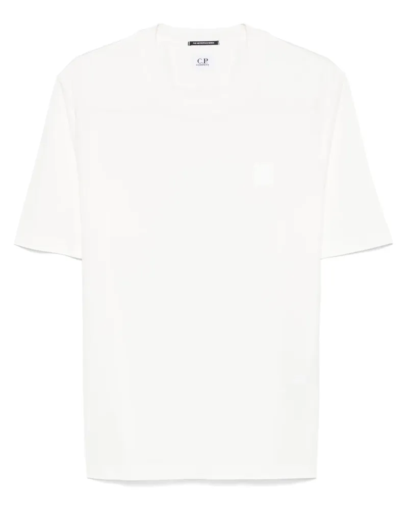 C.P. Company T-Shirt mit Logo-Print - Weiß Weiß
