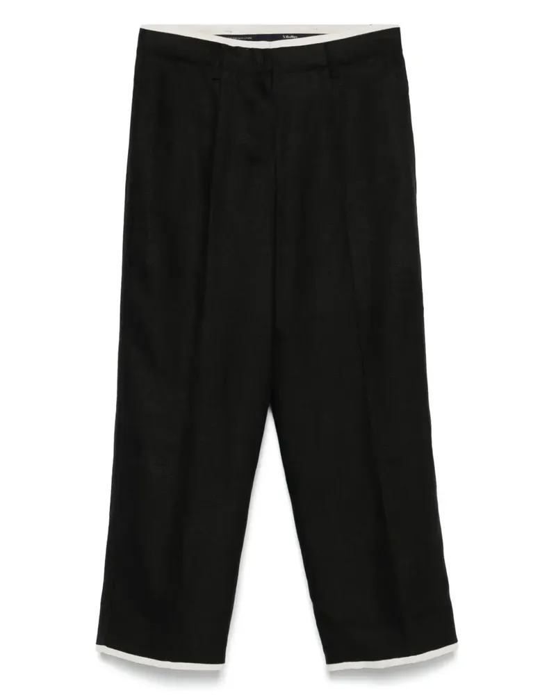 Max Mara Kastel Hose - Schwarz Schwarz