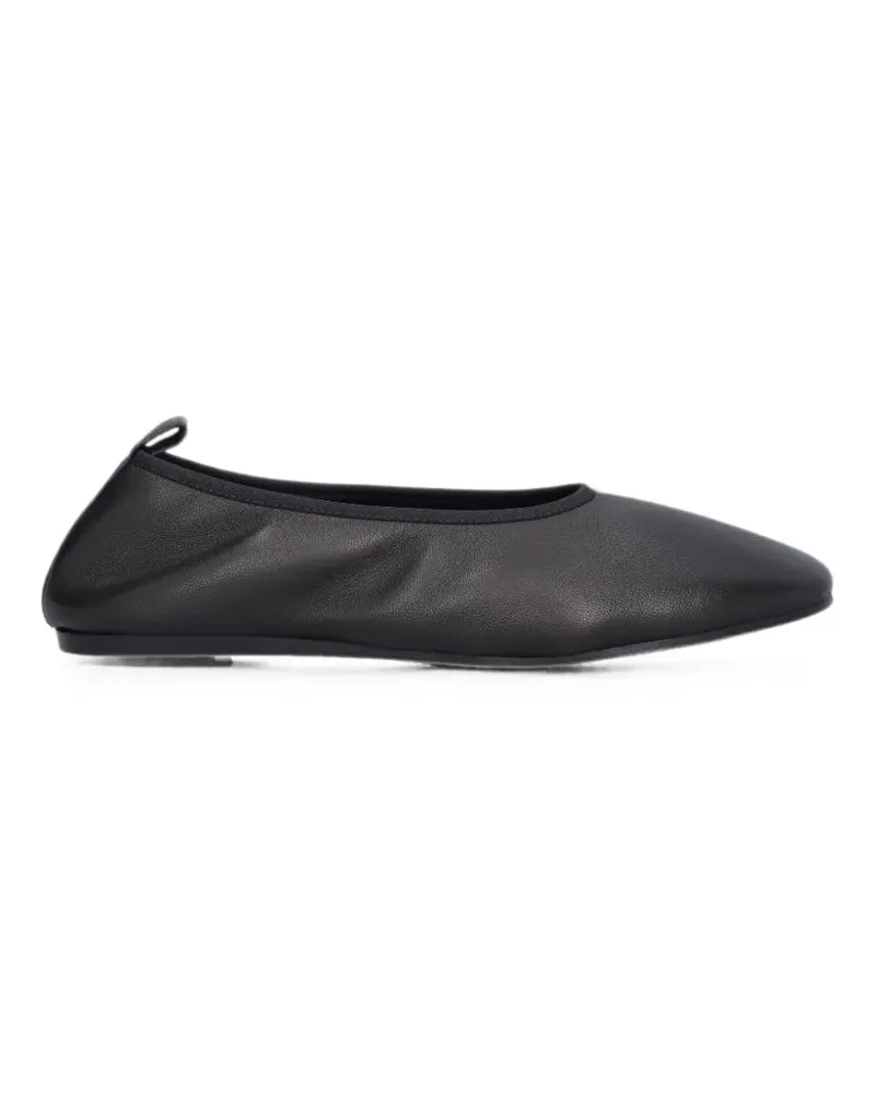 Billi Bi nappa leather ballet flats - Schwarz Schwarz
