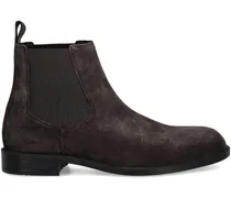 Chelsea-Boots mit Lasche - Braun