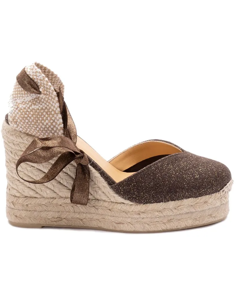 Castañer Chiara Espadrilles 80mm - Braun Braun