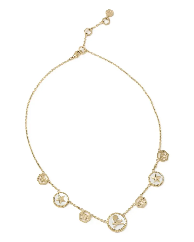 Philipp Plein Halskette mit Sternen - Gold Gold