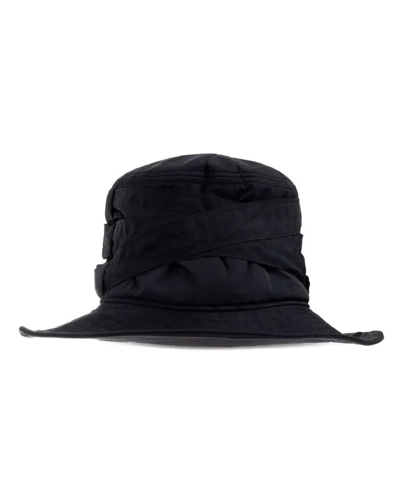 Y-3 Fischerhut mit Schleifendetail - Schwarz Schwarz