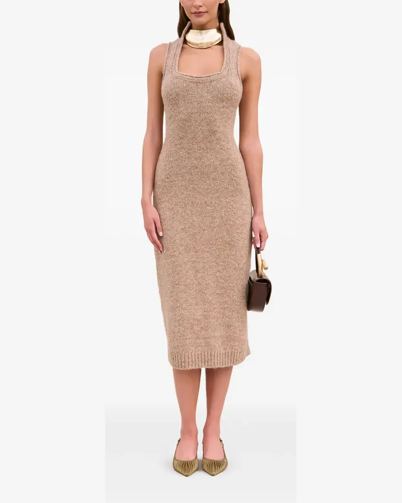 Cult Gaia Gestricktes Casey Kleid - Nude Nude