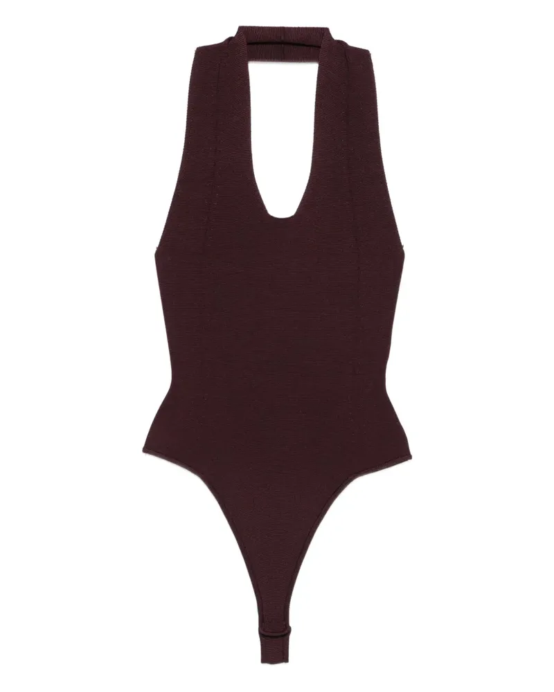 KHAITE Body mit Neckholder - Rot Rot