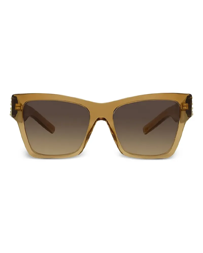 Givenchy Sonnenbrille mit eckigem Gestell - Braun Braun