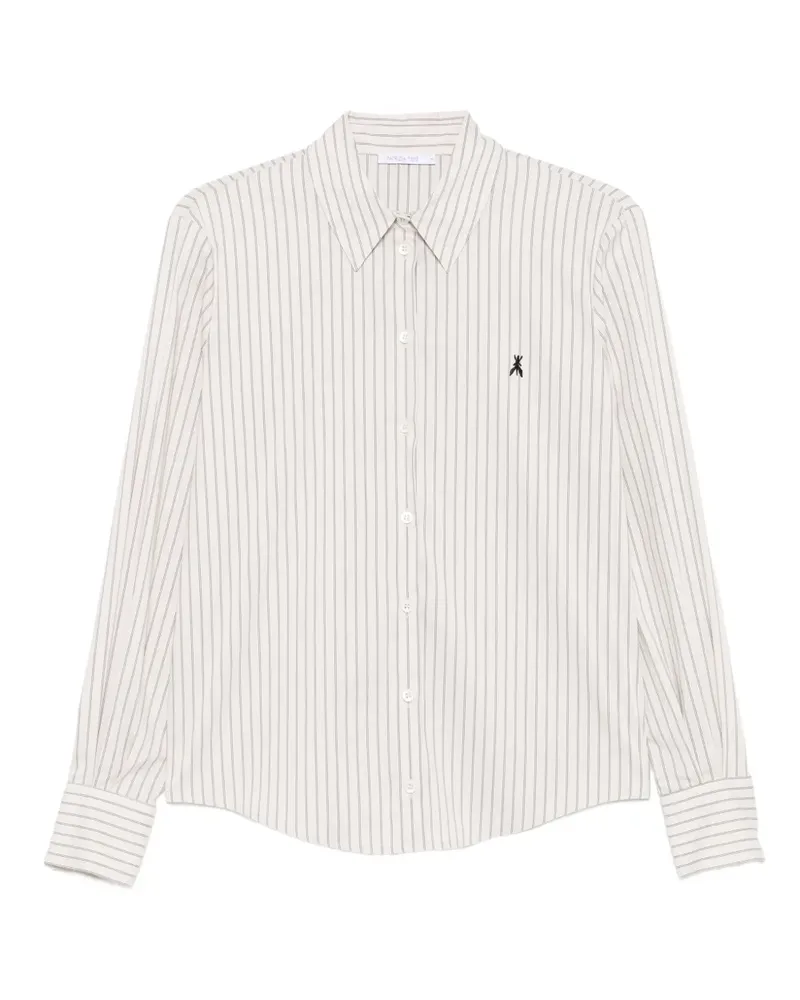 Patrizia Pepe striped shirt - Nude Nude