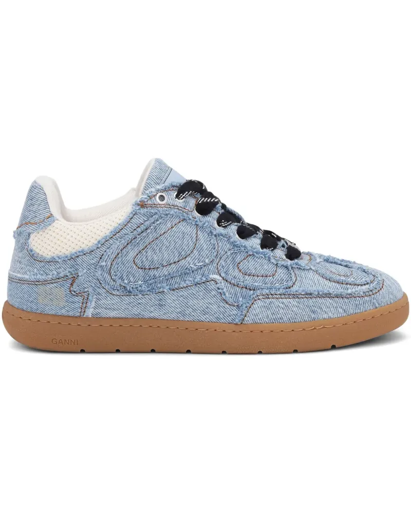 Ganni Sneakers mit Einsätzen - Blau Blau
