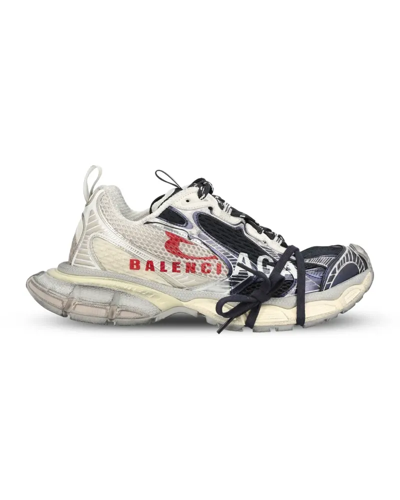 Balenciaga Sneakers mit Logo-Print - Nude Nude