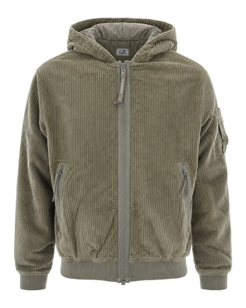 C.P. Company Cordjacke mit Kapuze - Nude Nude