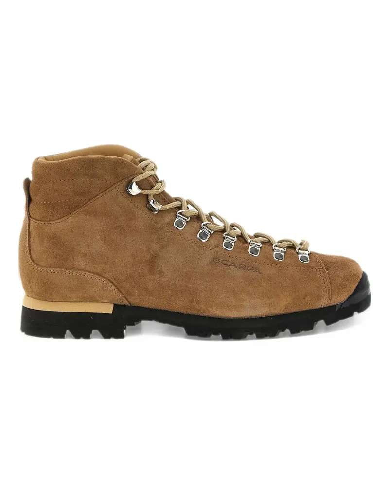 Scarpa Primitive suede ankle boots - Braun Braun