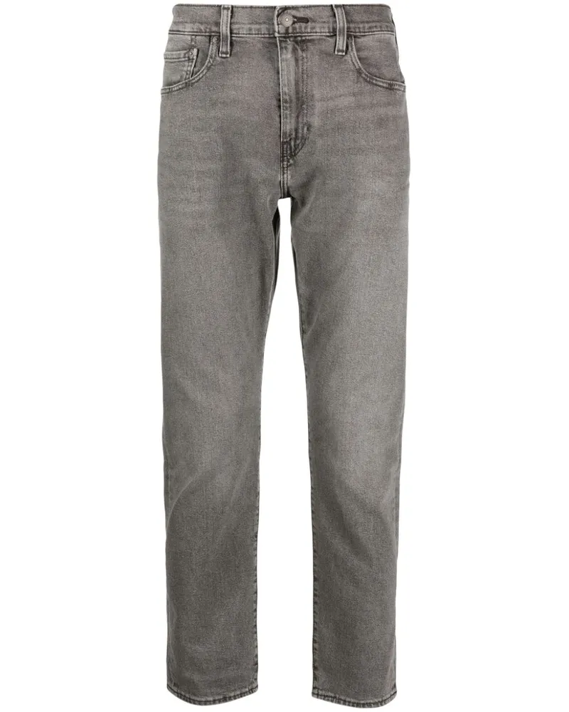 Levi's 502 Tapered-Cropped-Jeans - Grau Grau