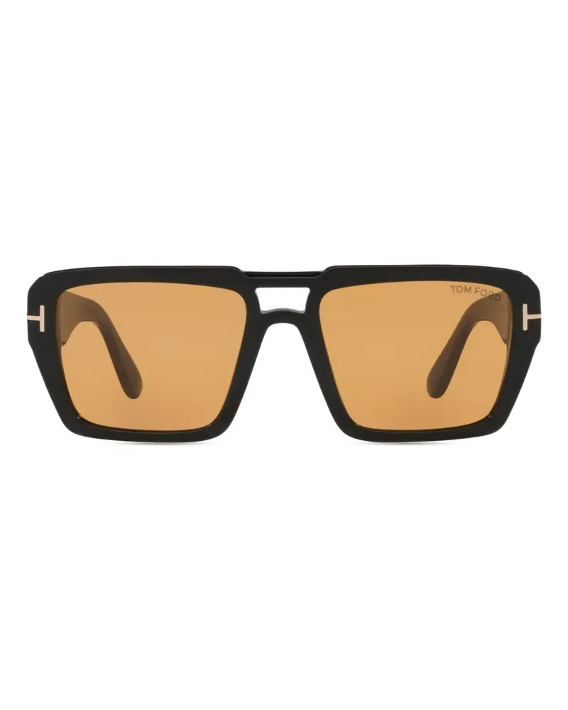 Tom Ford Redford TR Pilotenbrille - Schwarz Schwarz