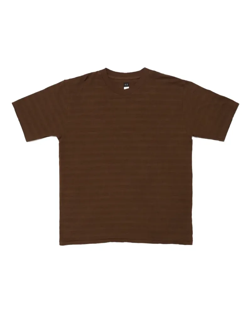 Taiga Takahashi Lot.617 Border T-Shirt - Braun Braun