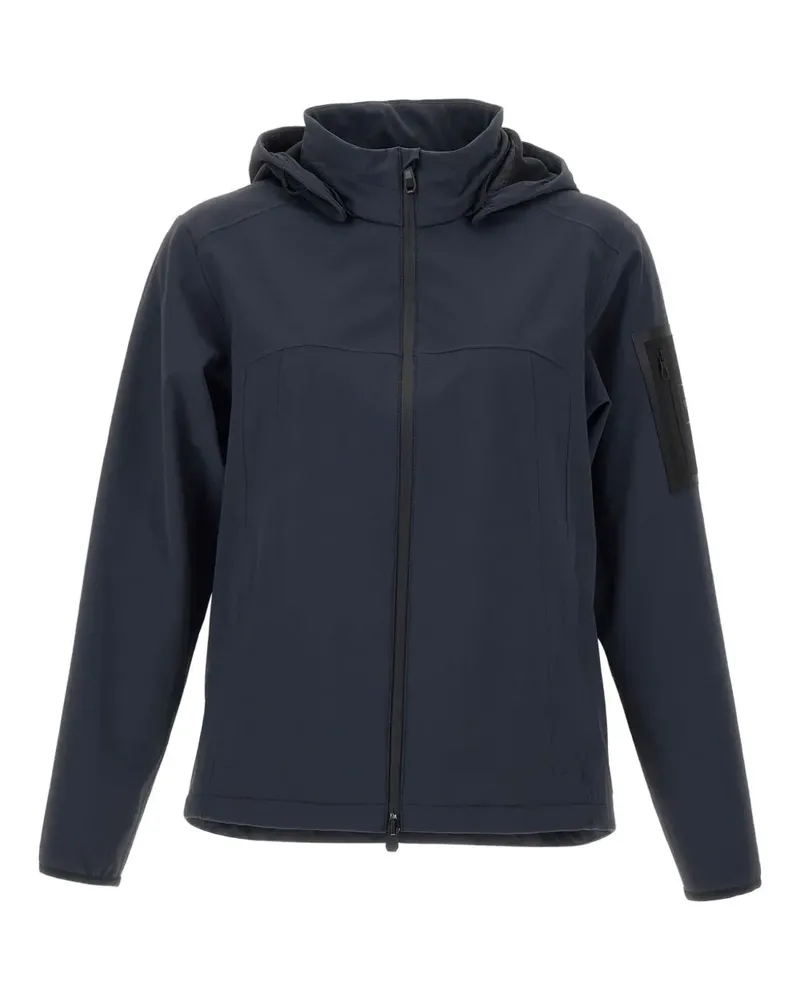 HUGO BOSS Jacke mit abnehmbarer Kapuze - Blau Blau