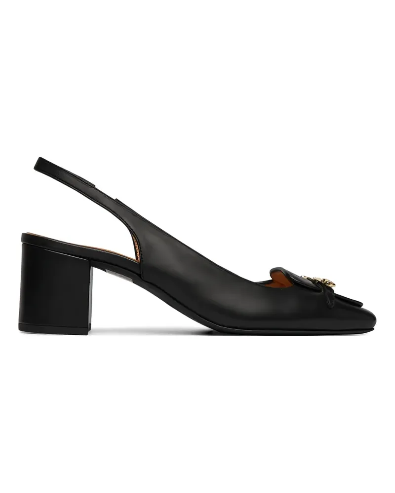 Moschino slingback pumps - Schwarz Schwarz