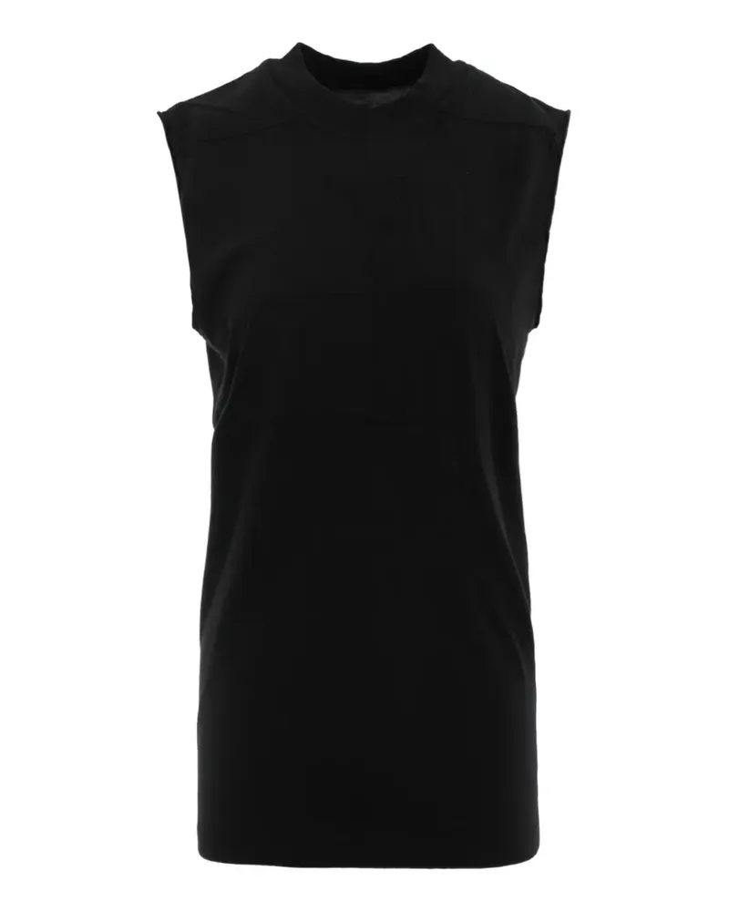 Rick Owens panelled sleeveless T-shirt - Schwarz Schwarz