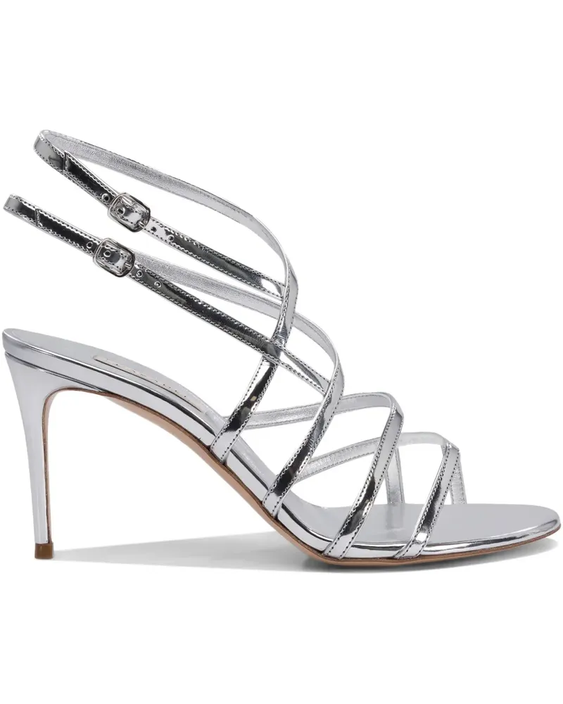 Casadei Klassische Riemchensandalen - Silber Silber