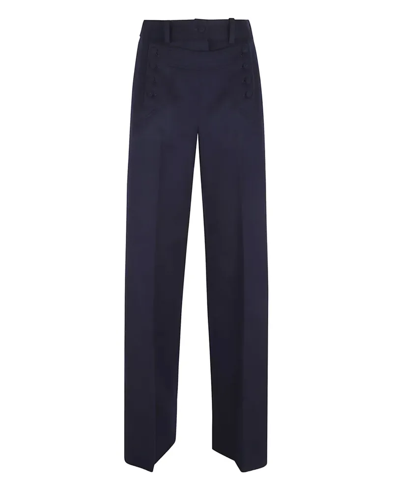 Ermanno Scervino Hose mit Knöpfen - Blau Blau