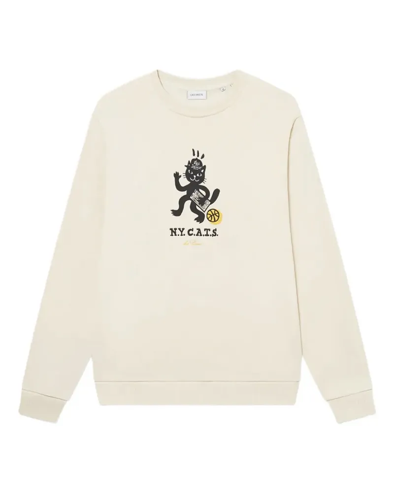 LES DEUX Bruno Cat Sweatshirt - Nude Nude