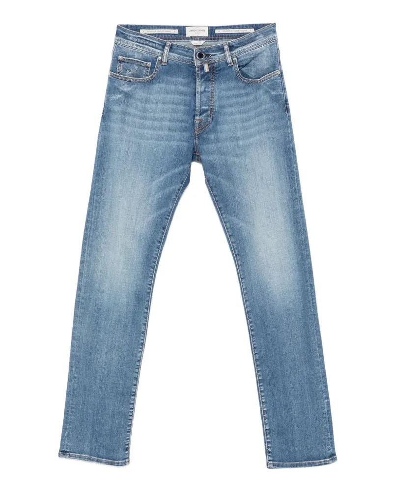 Jacob Cohën Bard faded-effect jeans - Blau Blau