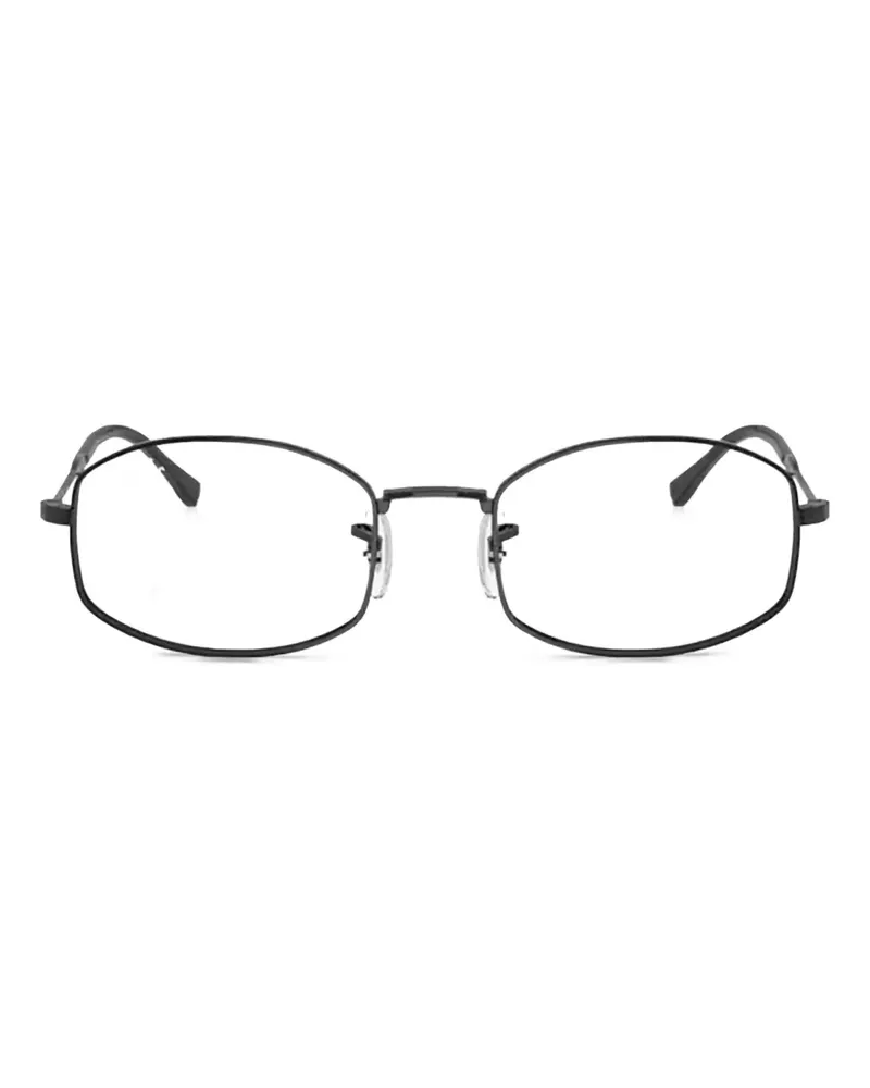 Ray Ban Eckige RX6510 Brille - Schwarz Schwarz