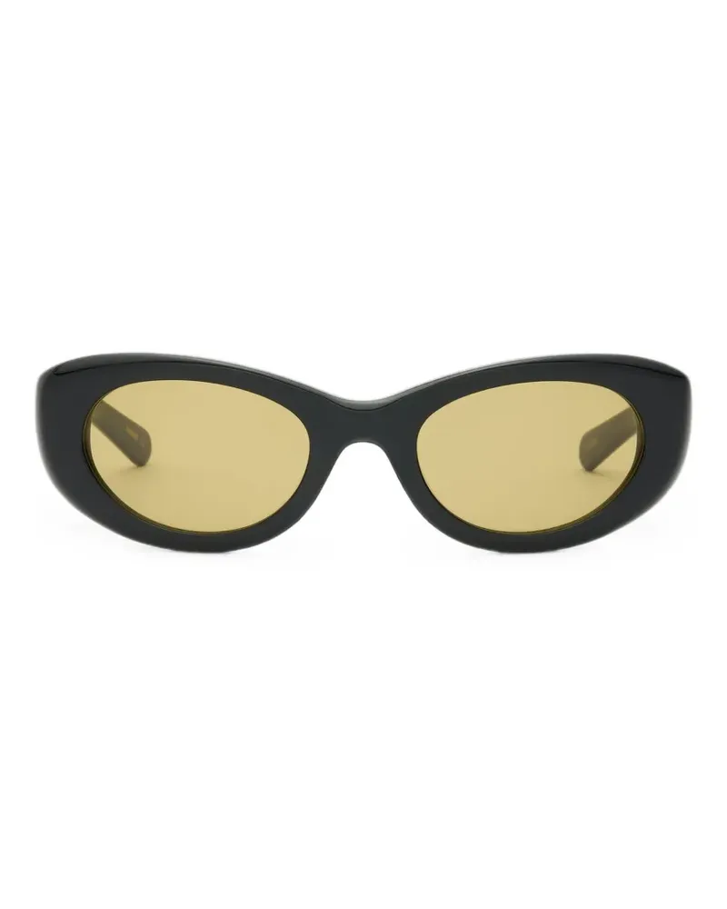 FLATLIST Ramona Cat-Eye-Sonnenbrille - Schwarz Schwarz