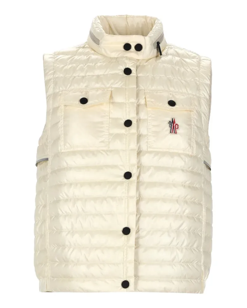 Moncler Gumiane gilet - Nude Nude