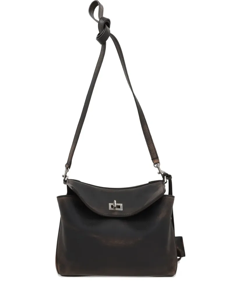 Balenciaga Kleine Rodeo Kuriertasche - Braun Braun