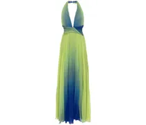 Neckholder-Kleid mit Farbverlauf