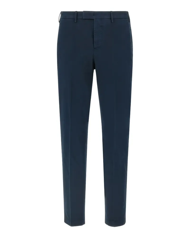 PT TORINO Master pressed-crease trousers - Blau Blau