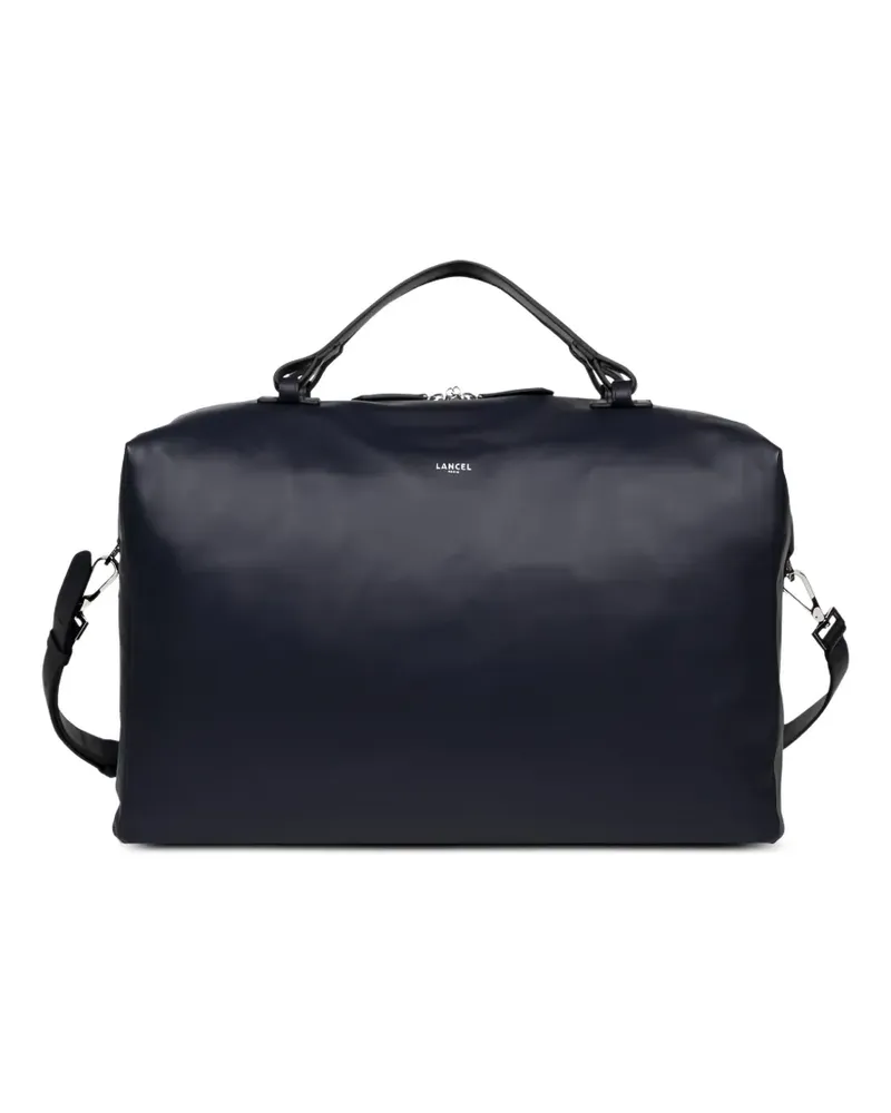 Lancel Reisetasche aus Leder - Blau Blau