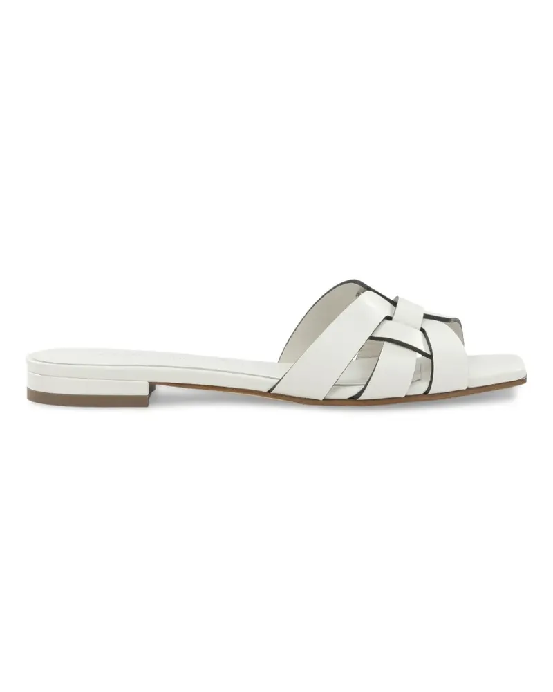 Sergio Levantesi Gewebte Norma6 Tryde Sandalen - Weiß Weiß