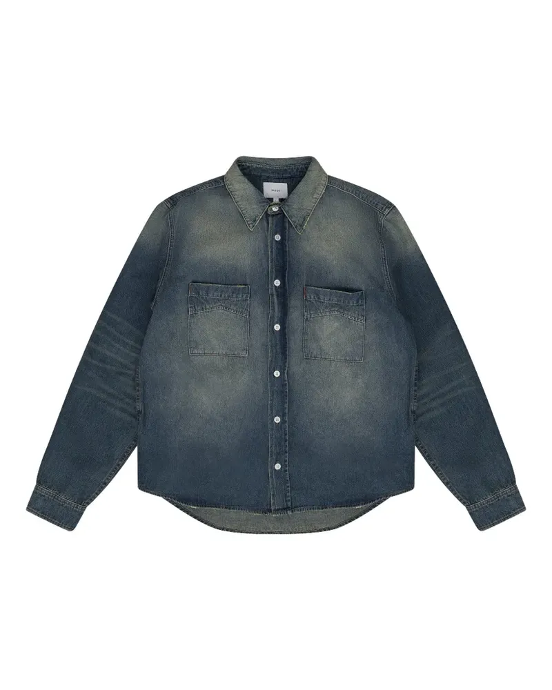 RHUDE Western denim shirt - Blau Blau