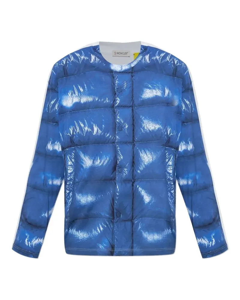 Moncler Langarmshirt aus Baumwolle - Blau Blau