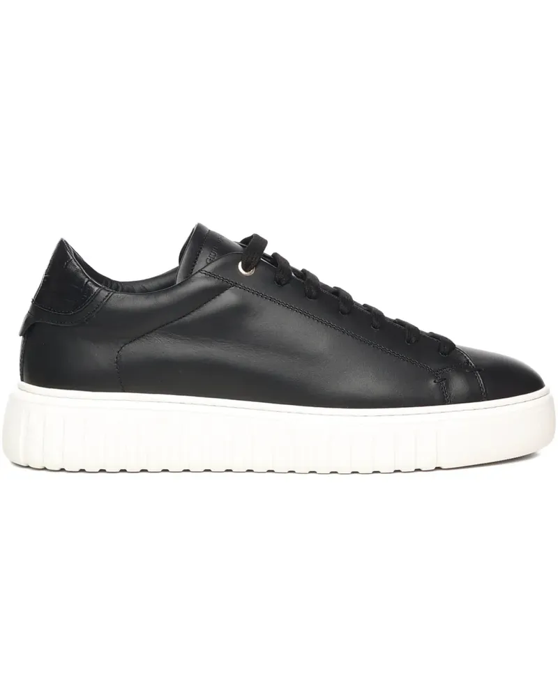 Giuliano Galiano Sneakers aus Leder - Schwarz Schwarz