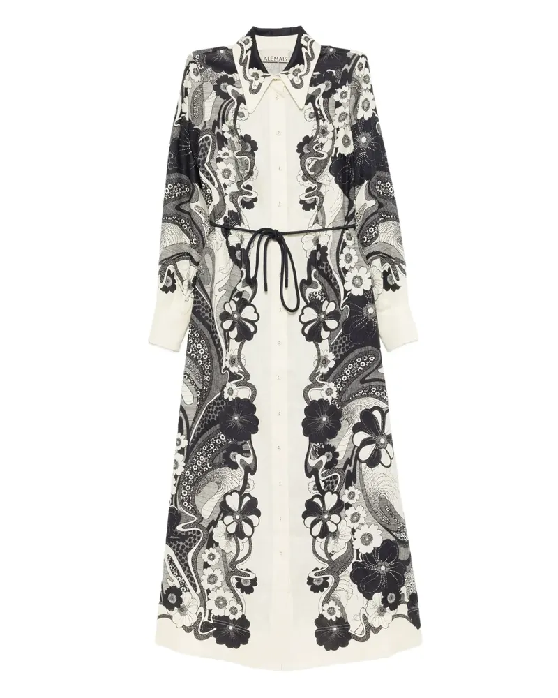 ALEMAIS Mickey Kleid - Nude Nude