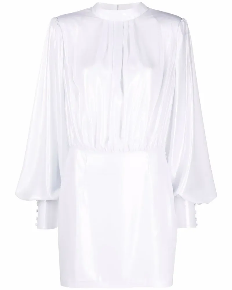 Blanca Abelia Minikleid - Weiß Weiß